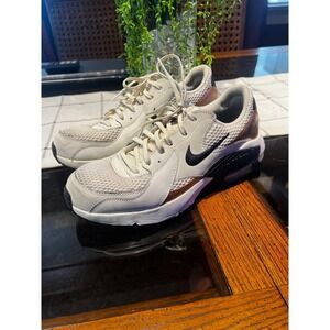 Nike Air Max Excee‎ Sneakers Womens Size 11 White Black Gold Running Shoes